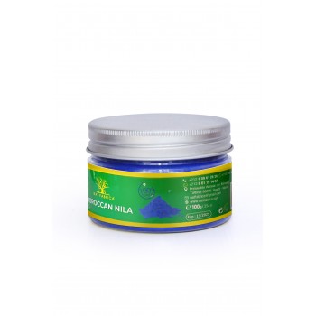 Blaues Nila Pulver